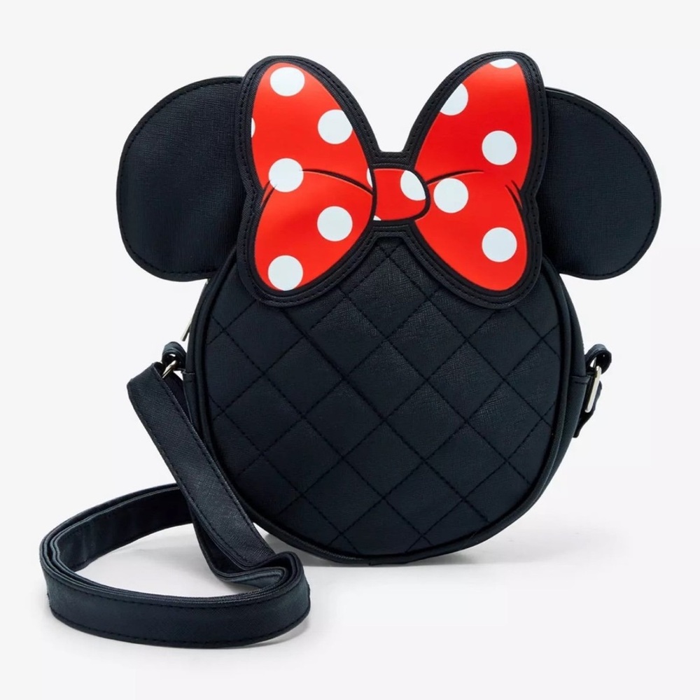 Bioworld Minnie Mouse Disney Crossbody Quilted Bag - NWT